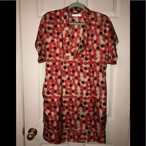 jenni han 100% silk dress